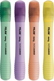 Žymeklių rinkinys MILAN Sway Pastel, 4 vnt.