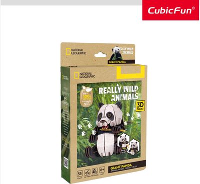 CUBICFUN NG 3D dėlionė Didžioji panda