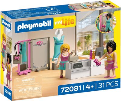 PLAYMOBIL Trendy Fashion Boutique 72081