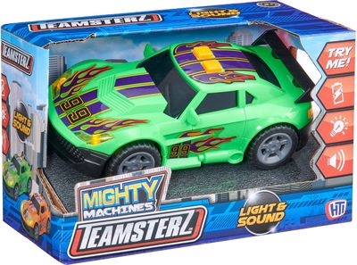 TEAMSTERZ MIGHTY MACHINES Gatvės automobilis su šviesomis ir garsais, 12,5 cm