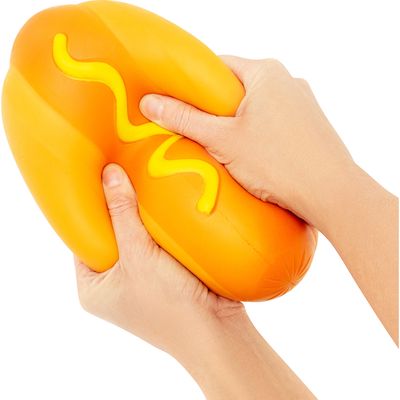 Antistresinis žaislas THE BIG SQUIJ Hot Dog Slow-Rise Squishy Toy