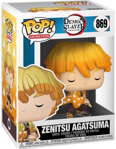 Vinilinė figūrėlė FUNKO POP! Demon Slayer - Zenitsu Agatsuma