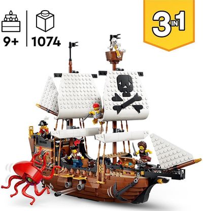 LEGO Creator Legendinis piratų laivas 31387