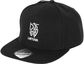 Juoda Fullcap kepurė "Vytis" su baltu logo