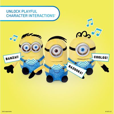 REAL FX MINIONS Palm Puppetronic interaktyvus gyvūnėlis - James