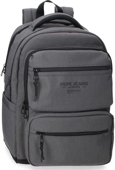 Kuprinė Pepe Jeans WALTFORD, 44 cm, 2 skyrių, antracito sp.