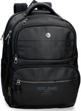 Kuprinė Pepe Jeans BERWICK, 42 cm, 2 skyrių, juodos sp.