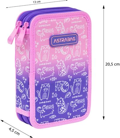 Forminis penalas ASTRABAG Kitty, 2 užtr., rožinės sp.
