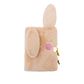 Dienoraštis su spynele ASTRABAG Fluffy Bunny, A5, 70 g, 96 l., smėlio sp.