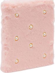Dienoraštis su spynele ASTRABAG Fluffy Pearls, A5, 70 g/m2, 96 l., rožinės sp.