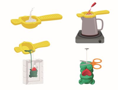 Žvakių gamybos rinkinys CLEMENTONI IDEA! CREATE YOUR CANDLES TEDDY BEAR