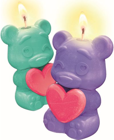 Žvakių gamybos rinkinys CLEMENTONI IDEA! CREATE YOUR CANDLES TEDDY BEAR
