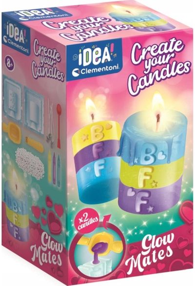Žvakių gamybos rinkinys CLEMENTONI IDEA! CREATE YOUR CANDLES BFF