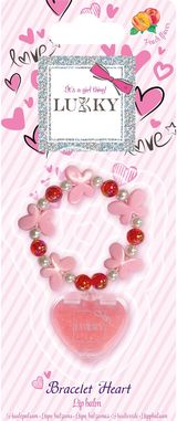 LUKKY Lūpų balzamas su aksesuaru Bracelet Heart"