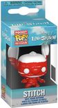 FUNKO POP! Raktų pakabutis: Lilo & Stitch - Stitch Badness Level (Deco)