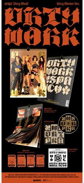 Aespa: Dirty Work (K-POP) CD