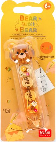 Korekcinė ir klijų juostelė LEGAMI Teddy Bear
