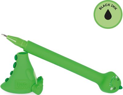 Tušinukas su stovu LEGAMI Dino, 1 mm, rašo mėlynai
