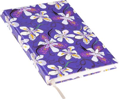 Užrašinė GOLDBUCH Orchid Mood Purple, A5, 200 psl.