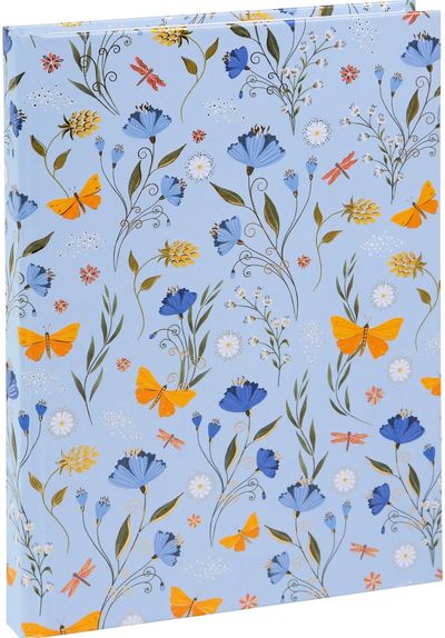 Užrašinė GOLDBUCH Secret Garden Blue, A5, 200 psl.