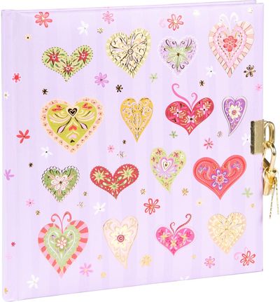 Dienoraštis GOLDBUCH Sweet Beat, su spynele, 17x17 cm, 96 psl.