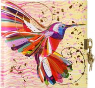 Dienoraštis GOLDBUCH Flower Kolibri, su spynele, 17 x 17 cm, 96 psl.