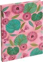 Užrašinė GOLDBUCH Tropical Leaves Pink, A5, 200 psl.