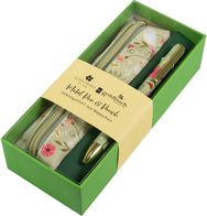 Rinkinys GOLDBUCH Secret Garden Sage Green: penalas ir metalinis rašiklis