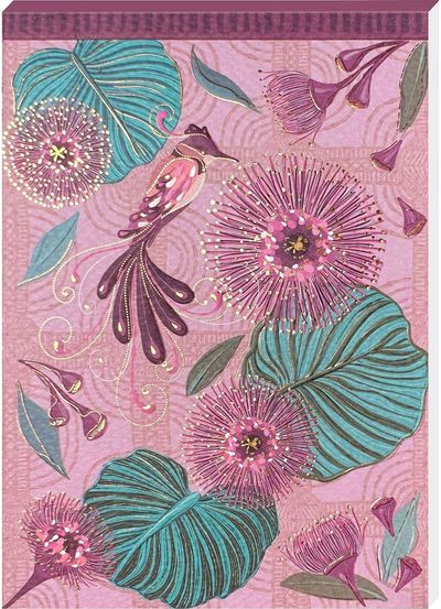 Bloknotas GOLDBUCH Tropical Birds Light, A6, 50 l., taškeliais