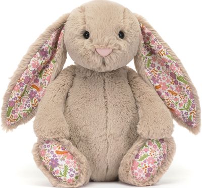 Pliušinis žaislas zuikis JELLYCAT Blossom Beige Bunny 'Petal' Original