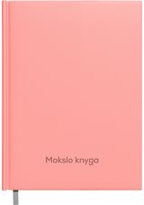 Mokslo knyga WEEK 14x19cm, 2026/2027, rožinė