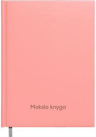 Mokslo knyga WEEK, 14 x 19 cm, 2026/2027, rožinės sp.