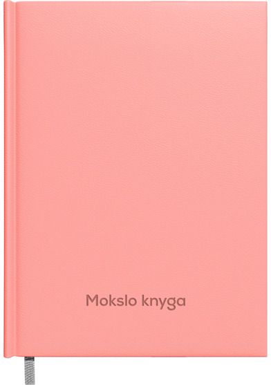 Mokslo knyga WEEK 14x19cm, 2026/2027, rožinė