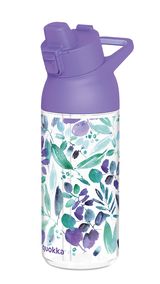 Plastikinė gertuvė QUOKKA Violets, 785 ml