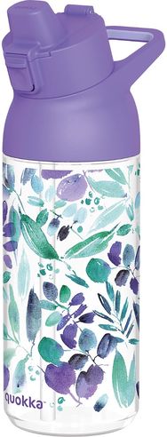 Plastikinė gertuvė QUOKKA Violets, 785 ml