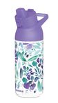 Plastikinė gertuvė QUOKKA Violets, 785 ml