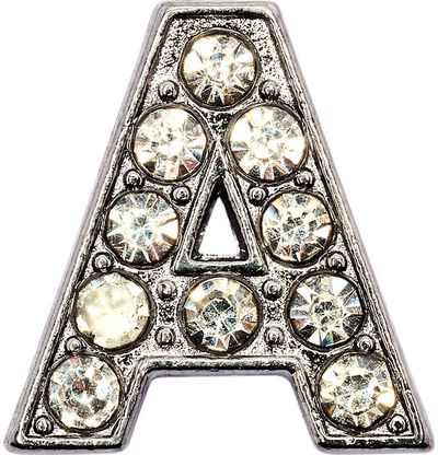 Antsiuvas DRM-LND A - Silver, Rhinestone
