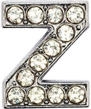 Antsiuvas DRM-LND Z - Silver, Rhinestone
