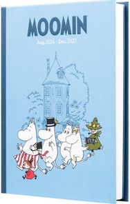 Mokslo knyga Moomin, 2026/2027, 17 mėn. (rugpj./gruodis), A5, savaitė