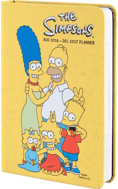 Mokslo knyga Simpsons, 2026/2027, 17 mėn ( Rugpj./ gruodis), A56, savaitė