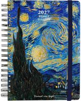 Darbo knyga Van Gogh, 2027, 12 mėn., (sausis/gruodis), A5, savaitė