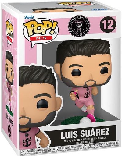 FUNKO POP! Inter Miami - Luis Suarez - Pink