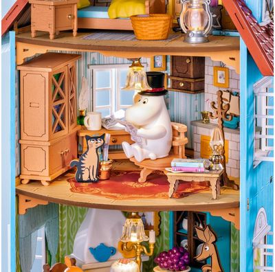 Modeliavimo rinkinys ROBOTIME MOOMINHOUSE
