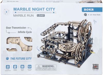 Modeliavimo rinkinys ROBOTIME ROKR Marble Night City