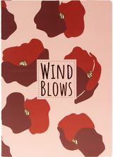Sąsiuvinis B'LOG Flowers Wind, A4, 90 g/m2, 48 l., langeliais