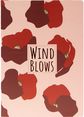 Sąsiuvinis B'LOG Flowers Wind, A4, 90 g/m2, 48 l., langeliais