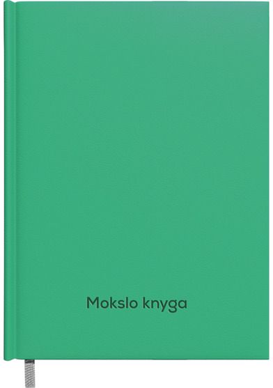 Mokslo knyga WEEK 14x19cm smaragdo žalia