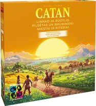 Stalo žaidimo CATAN papildymas Cities & Knights (miestai ir riteriai)