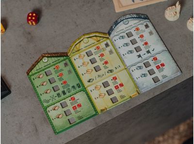 Stalo žaidimo CATAN papildymas Cities & Knights (miestai ir riteriai)