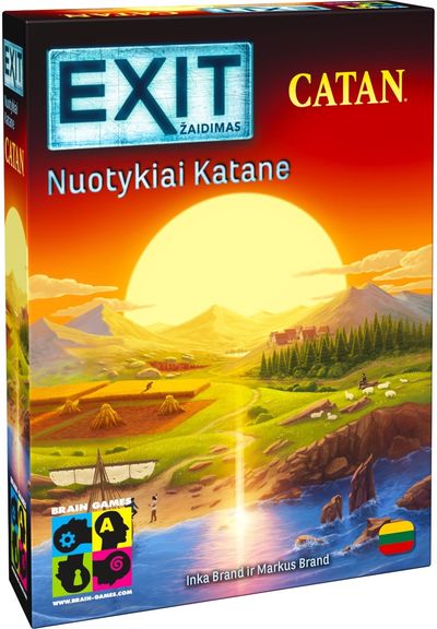 Žaidimas EXIT: ADVENTURES ON CATAN (LT)